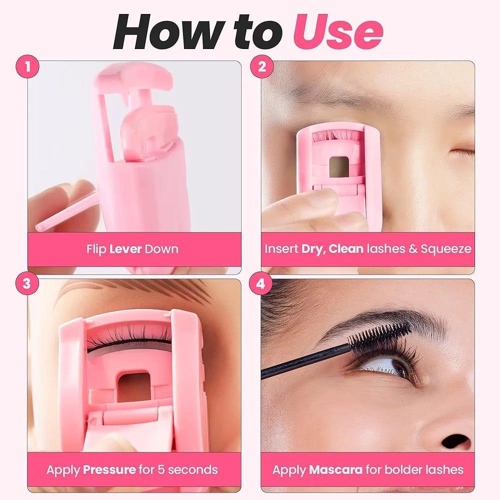 Pink Eyelash Curler for Pakistani Women