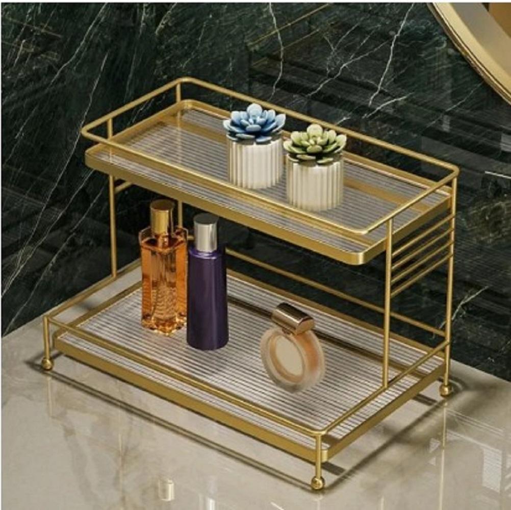 Metal Makeup Storage Rack Compact Durable Pakistan