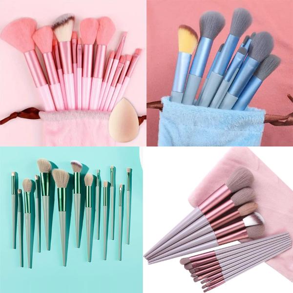 13 Pcs Makeup Brushes Set