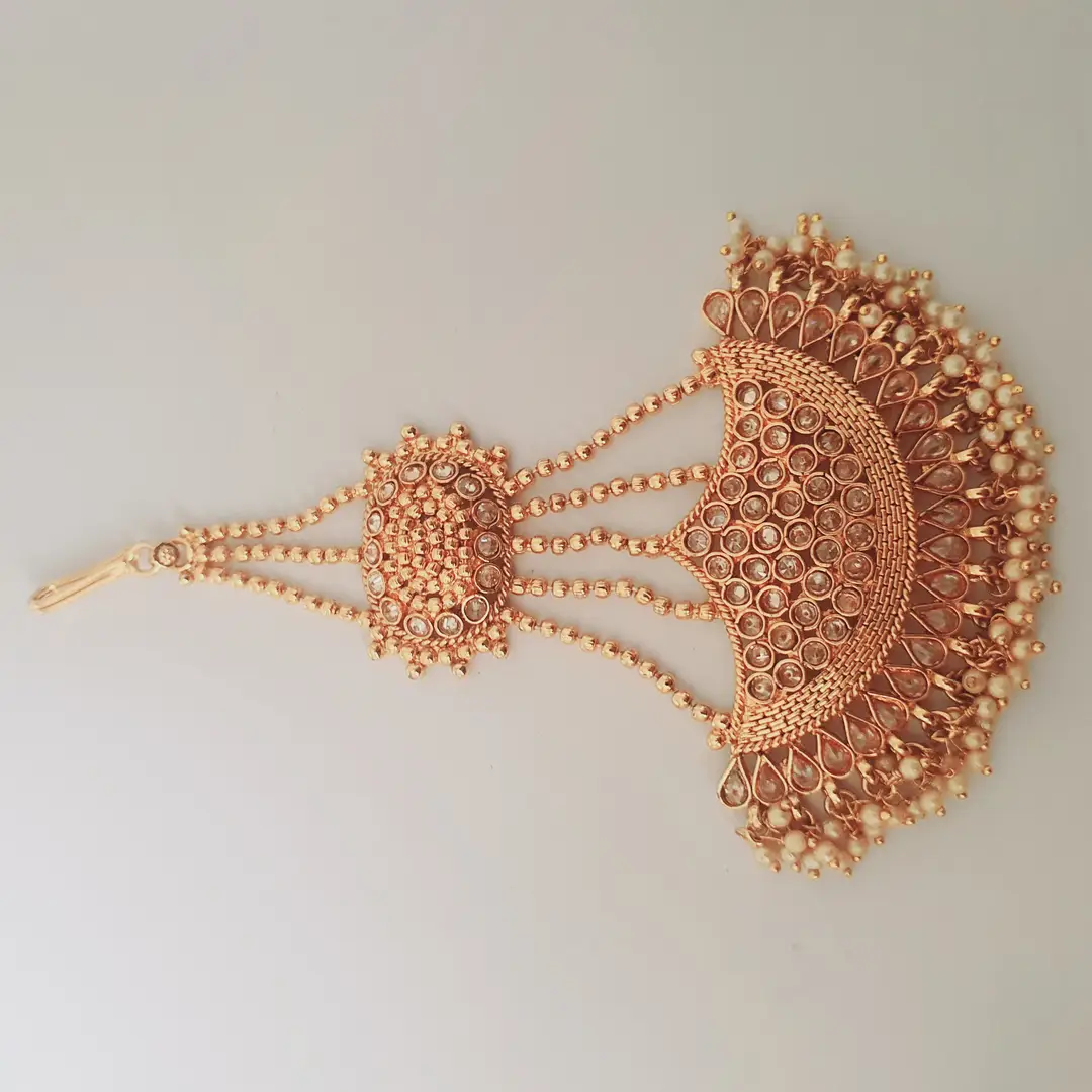 Noratan Design Gold Plated Kundan Jhumar
