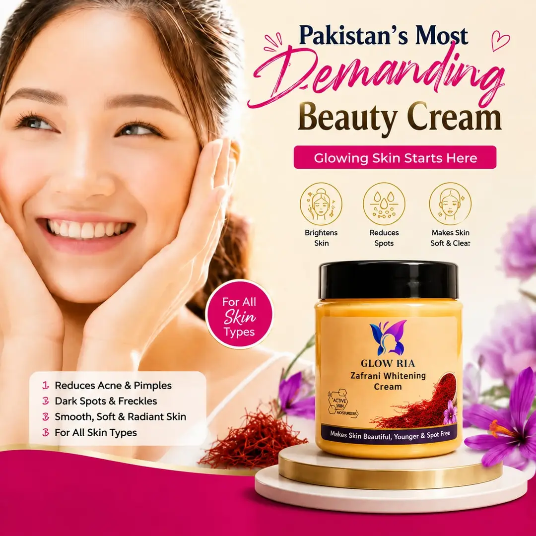 Zafrani Whitening Cream With Serum, 500 g , 1 Pc